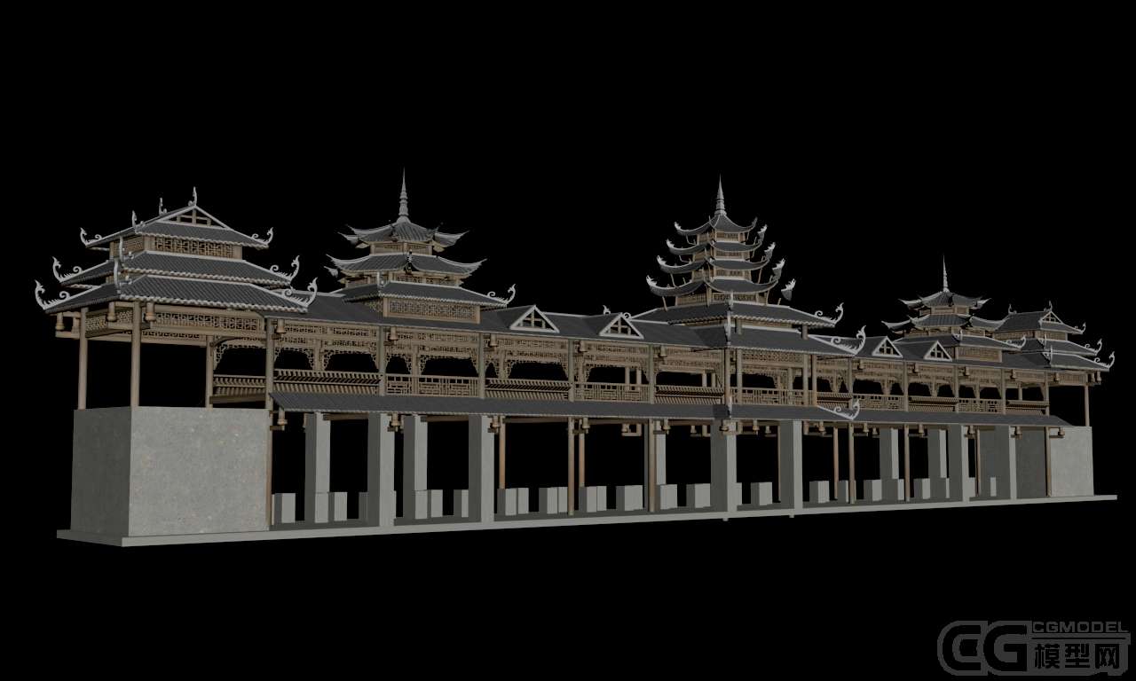 民族风雨桥