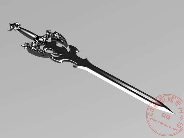 剑-冷兵器-武器-ljm5201-cg模型网