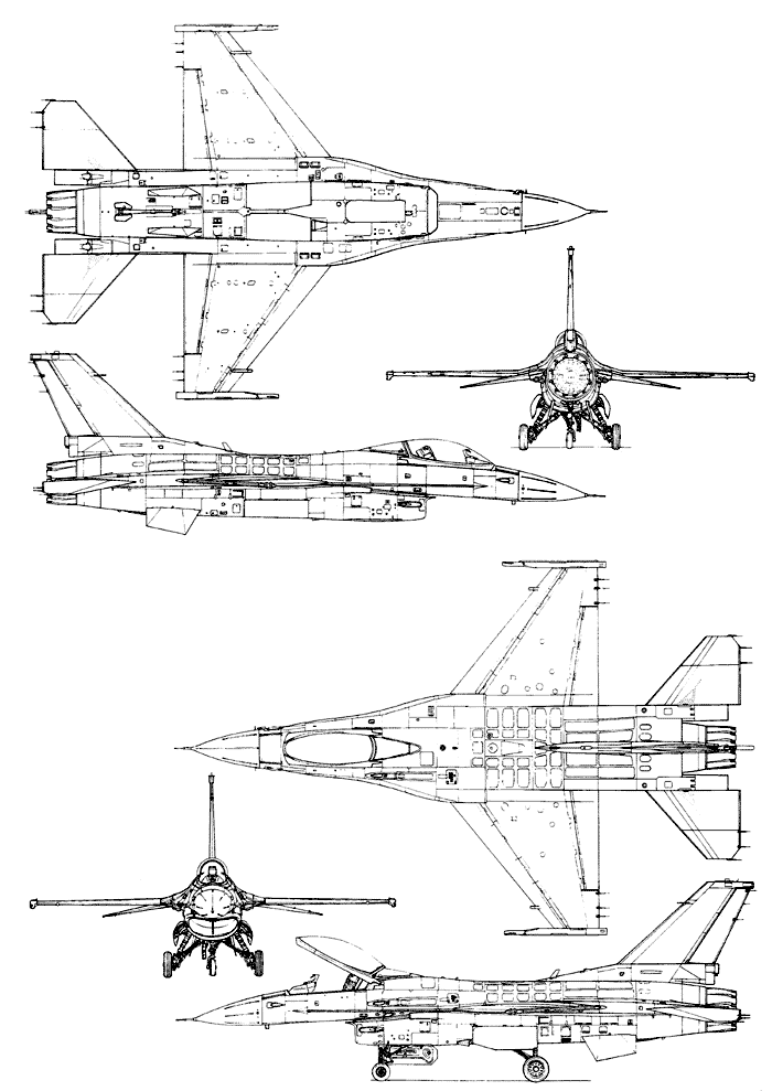 平时收集的飞机资料图 2 (F16 F22 F35)