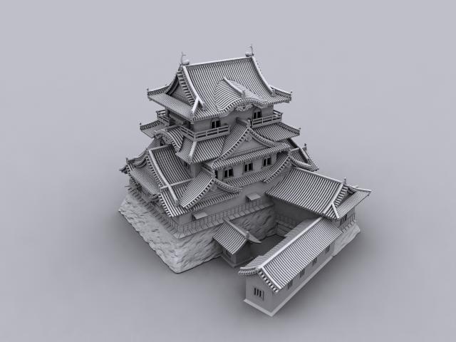 一些房屋的素模(不少)_马拉的万花筒作品_场景现代场景_cg模型网