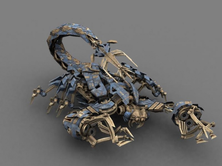 电影版变形金刚中的scorponok 蝎子免费 模型 127518