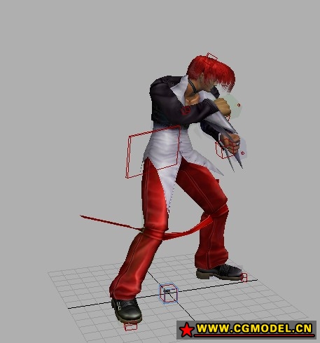 kof3d八神庵模型