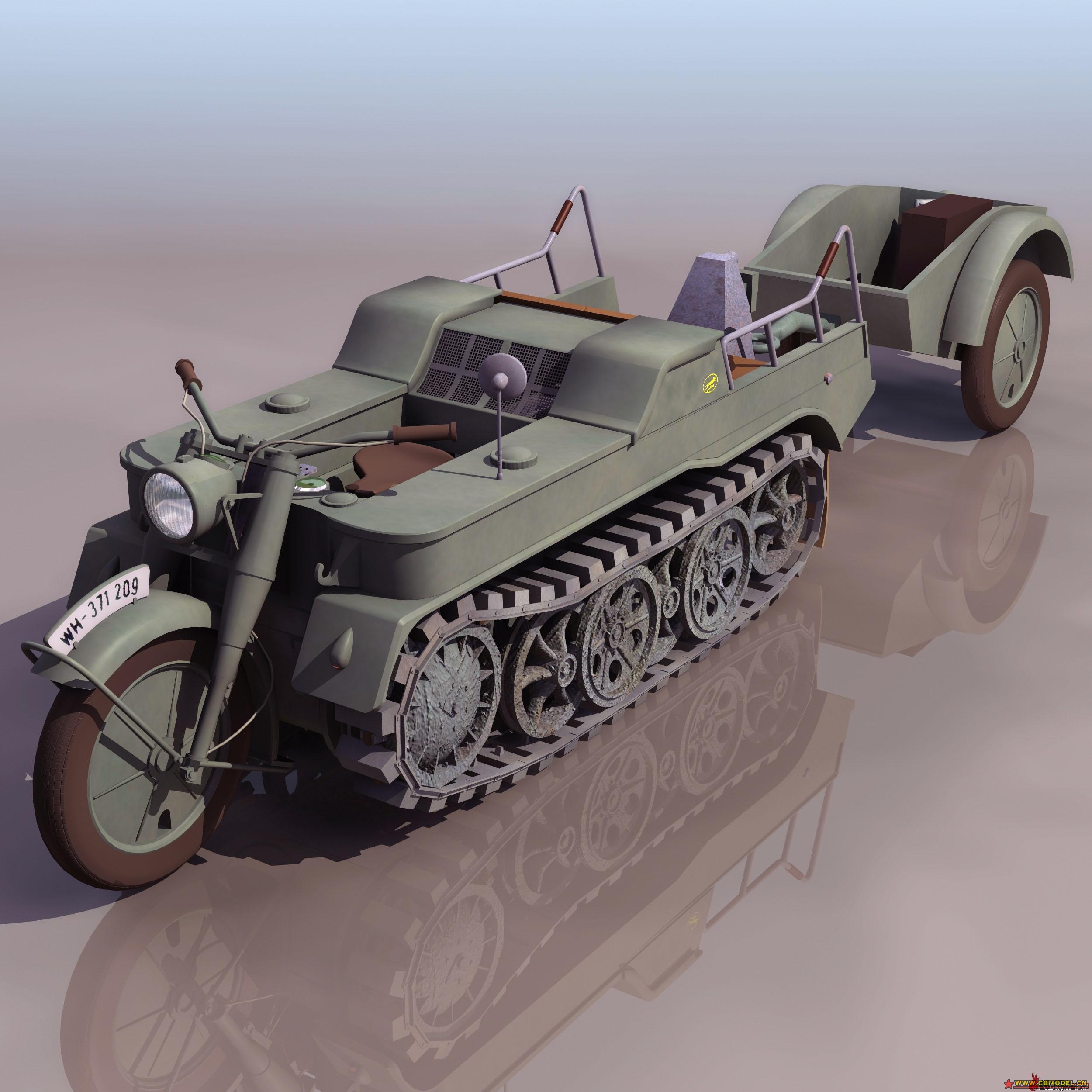 sdkfz2军用运输车