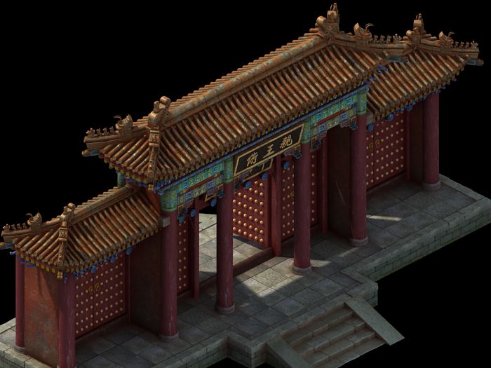 王府.古代宫殿-cg模型网(cgmodel)-让设计更有