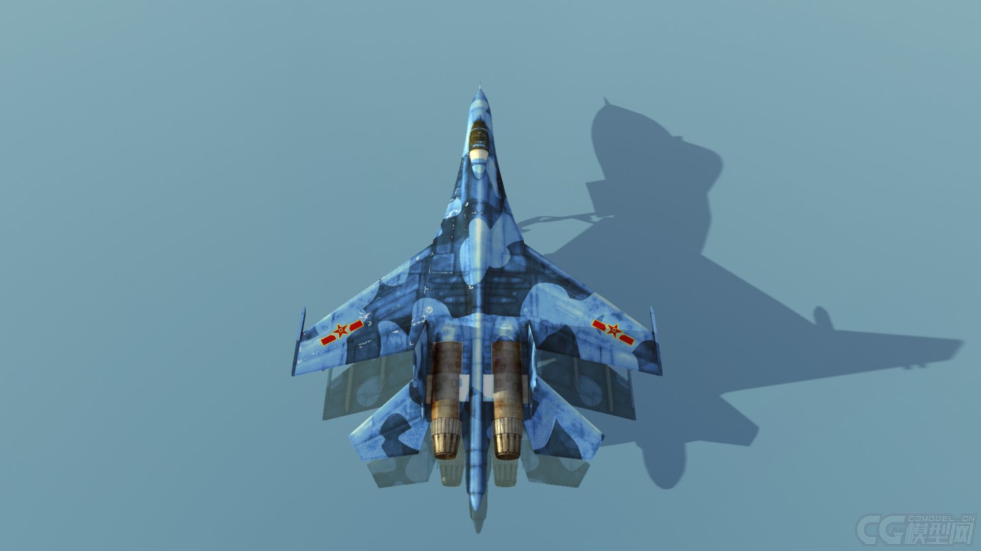 解放军j11,歼11(su27sk,su30mkk)高精度模型