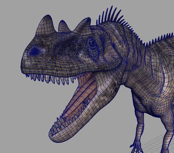 超写实恐龙之12——角鼻龙,角冠龙,带4k贴图