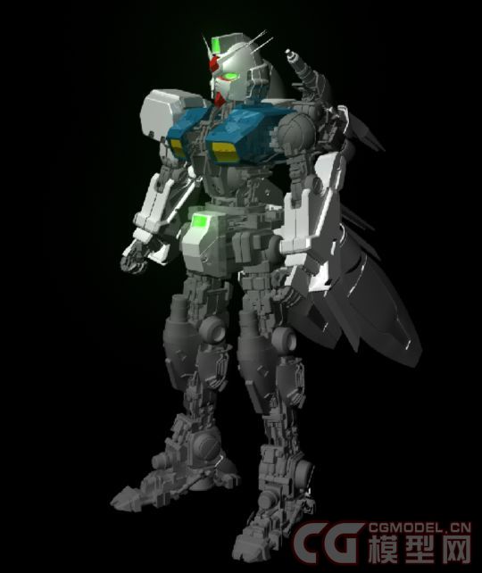 高达——"rx-78gp03d石斛兰"-机器人/机甲-人物-loyant-cg模型网