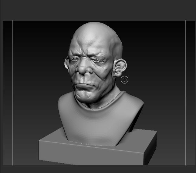 zbrush人头雕刻模型