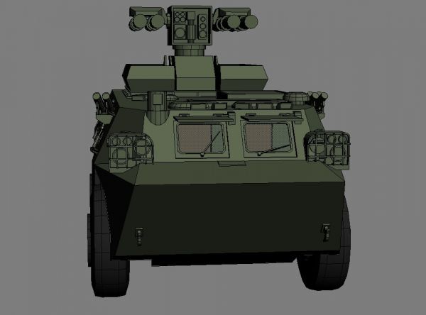 PLA 的AFT09反坦克导弹发射车--原创