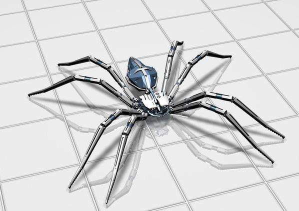 机械蜘蛛科技未来写实
