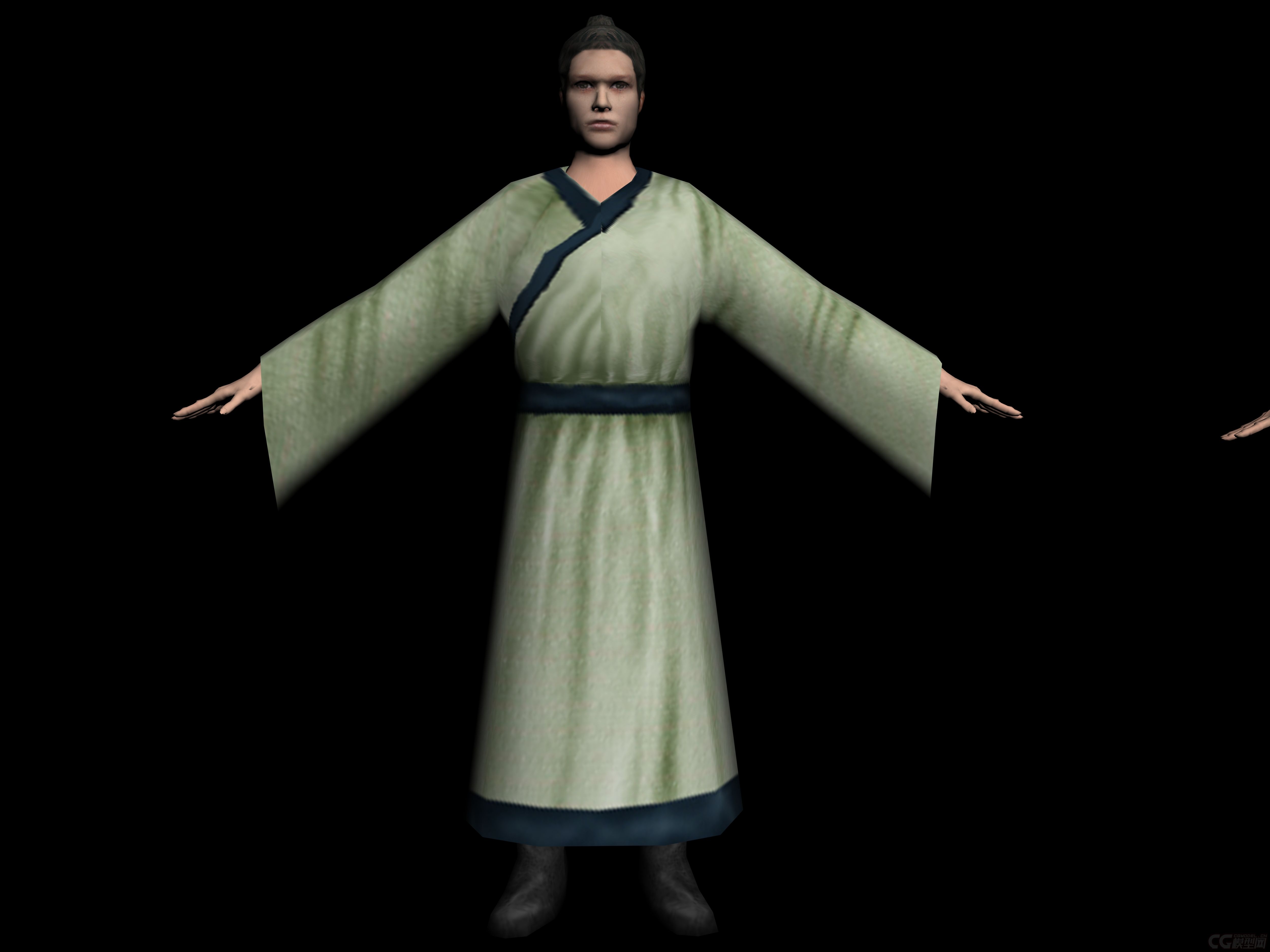 汉代人物古代人物大全一共17个人物非常难_shenghai作品_人物孩子-女