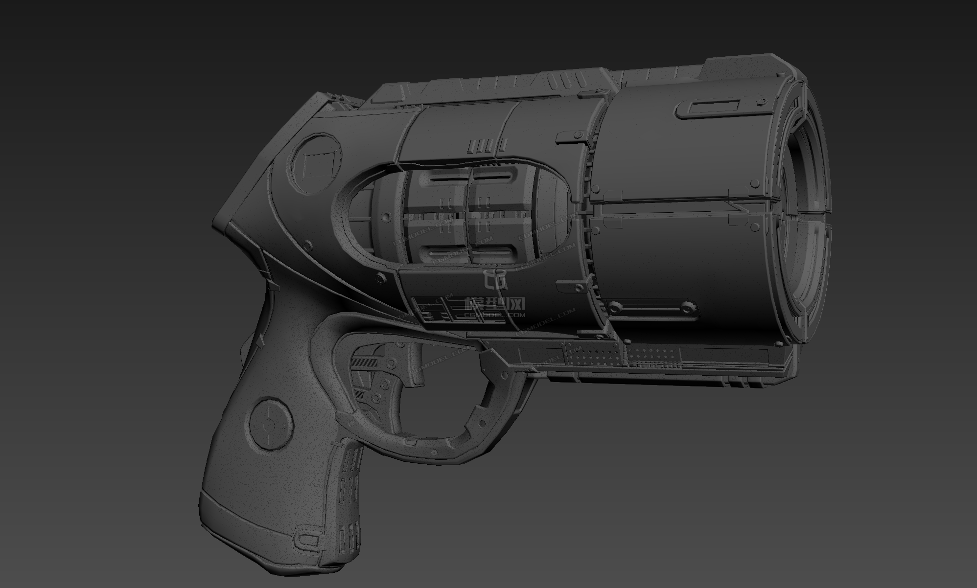 科幻枪 镭射枪 杀戮都市炫酷手枪"xgun"-冷兵器-武器