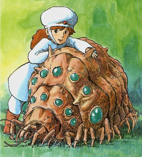 宫崎骏风之谷原稿