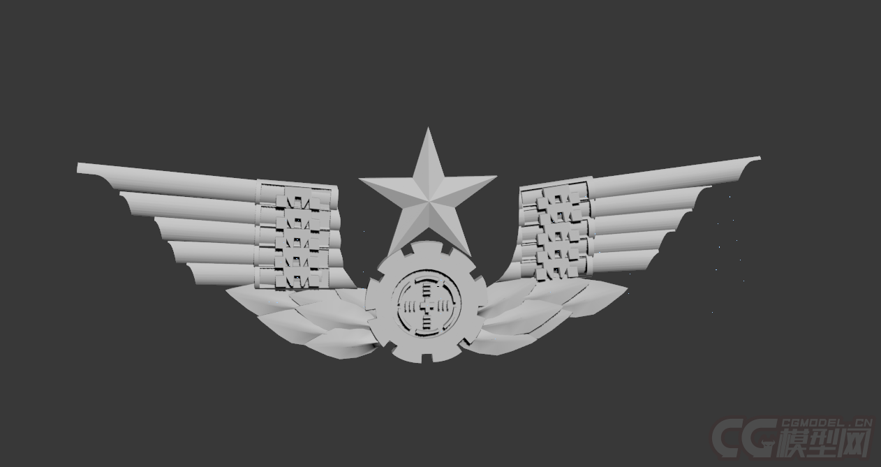 中国陆军胸章 中国陆军标志 中国陆军logo-冷兵器