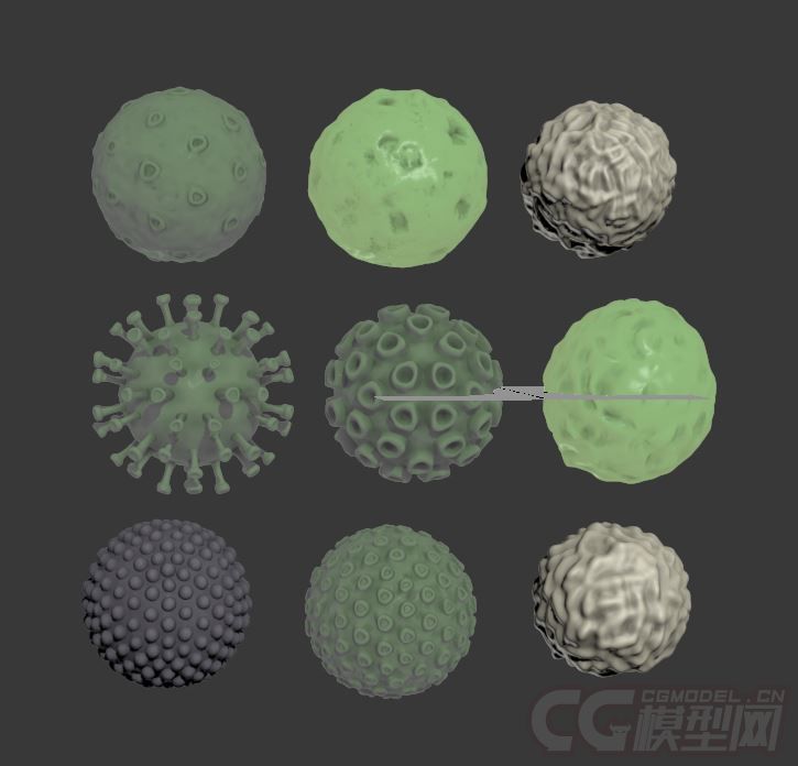 医学 病毒 细胞 细菌 微生物 艾滋 微观-cg模型网(cgmodel)-让设计更