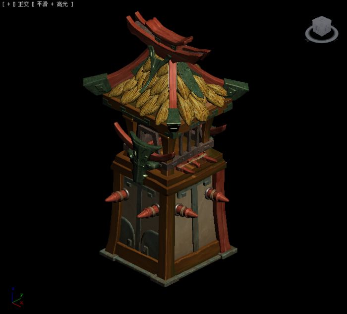 哨塔 场景 写实场景 游戏-其他-生活用具-飞翔1212-cg模型网