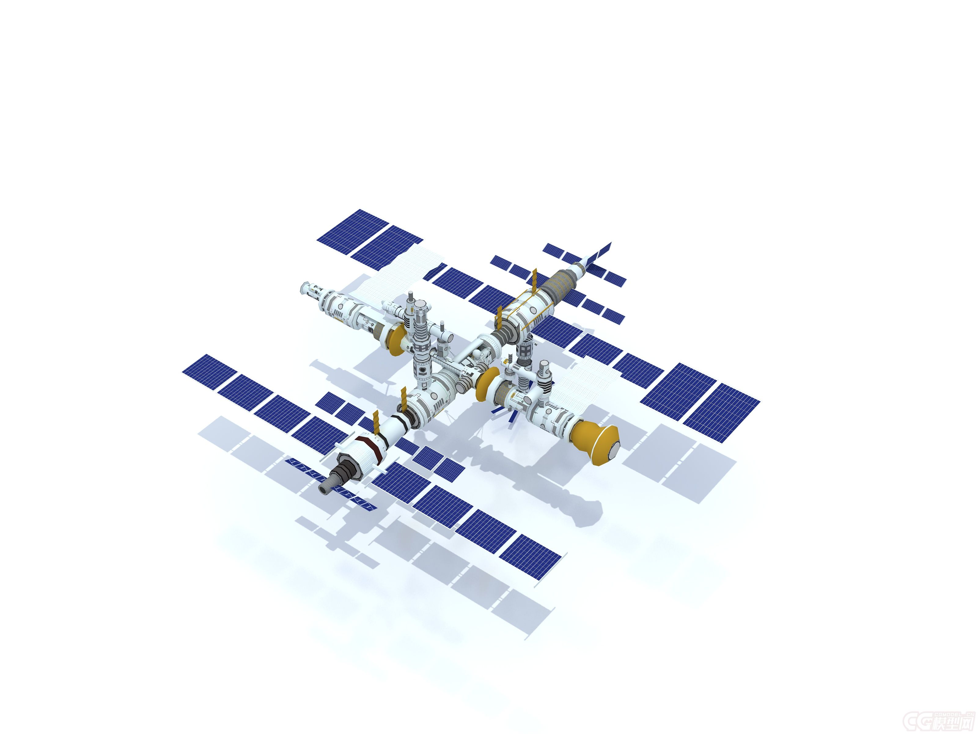 国际空间站-其他-生活用具-zhanglianda-cg模型网