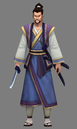东瀛武士模型下载