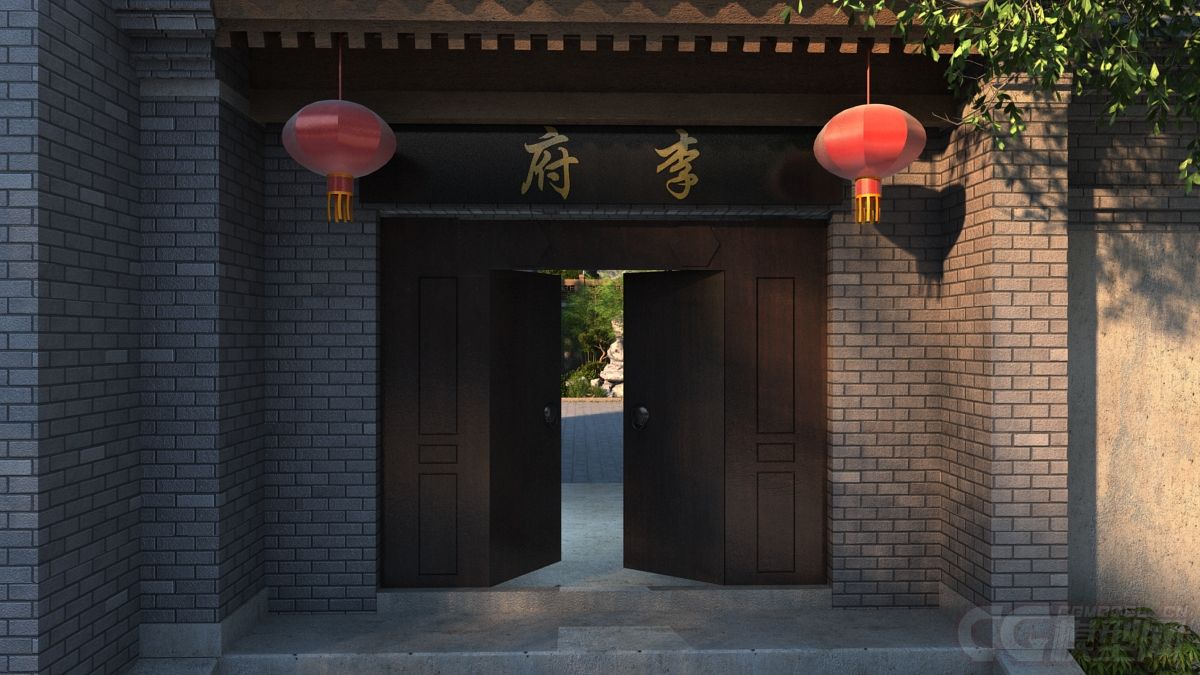 古建李府大院古代高官大院王府大院大宅门住宅别院宅院中式园林徽派