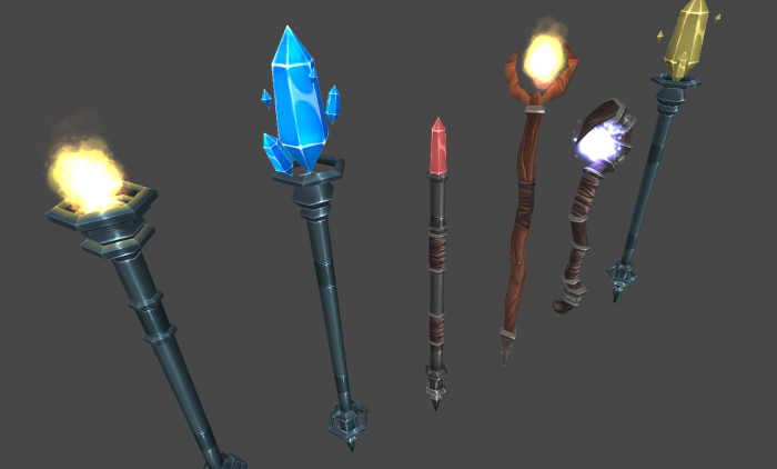 游戏道具魔方权杖魔法棒