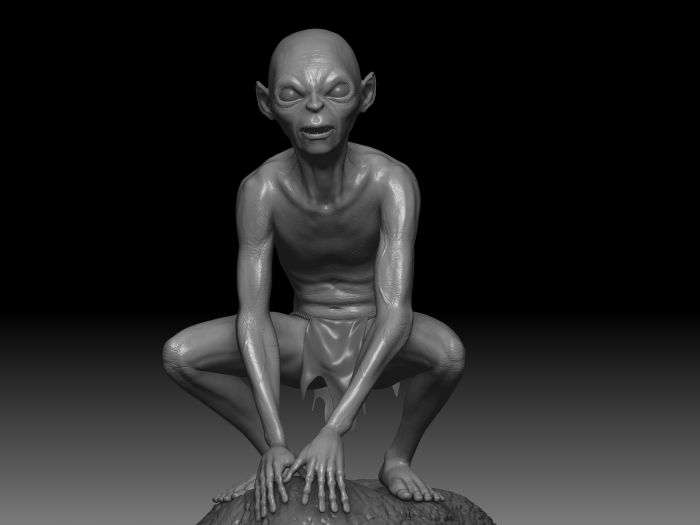 《指环王》里的咕噜这个角色,达到了