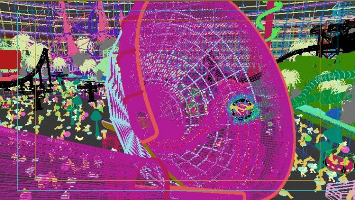 水上乐园龙卷风欢乐谷游乐场-CG模型网(cgmo