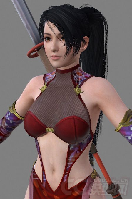 整理doa5角色模型红叶忍者