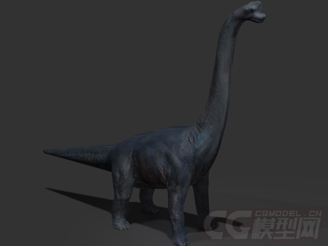 腕龙,brachiosaurus_北影之后作品_动物哺乳_cg模型网