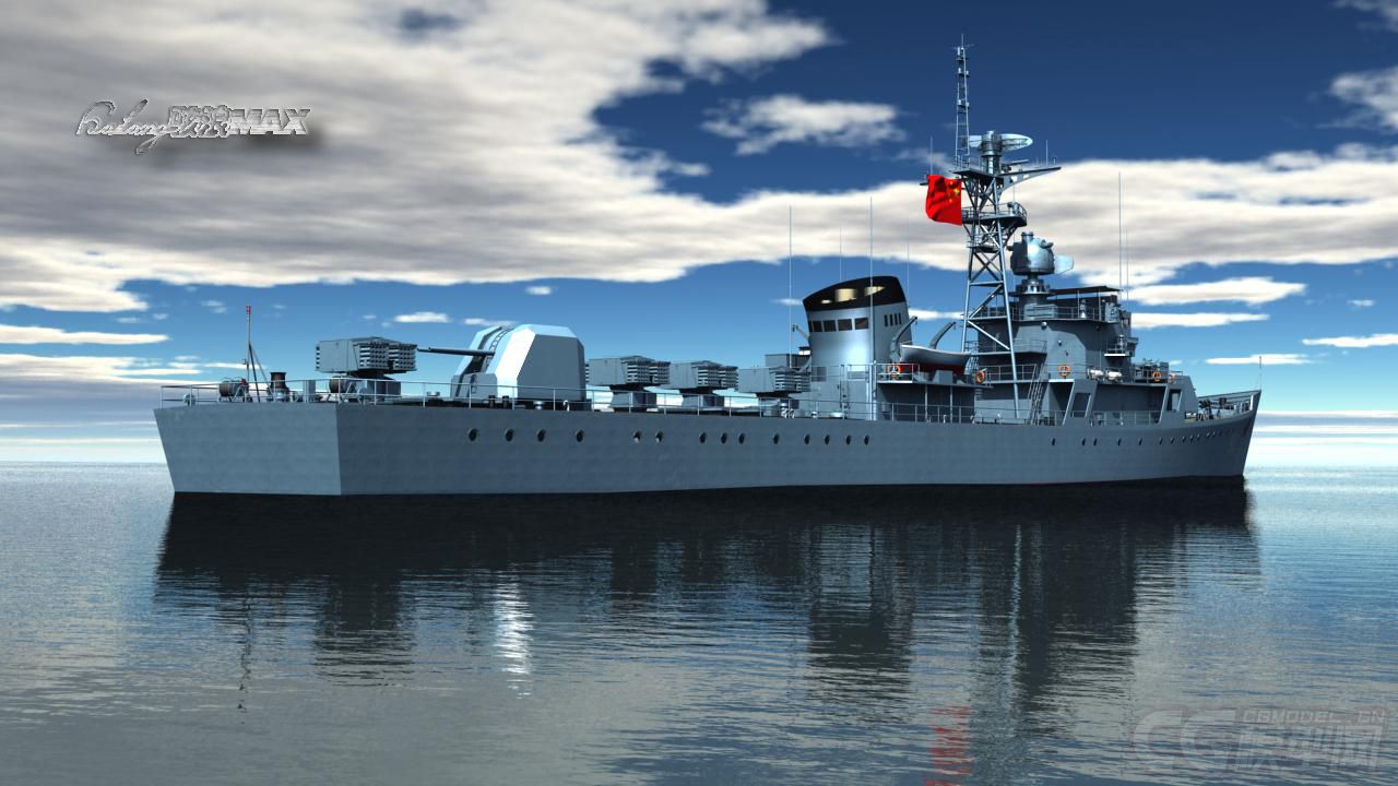 中国海军516号火力支援舰