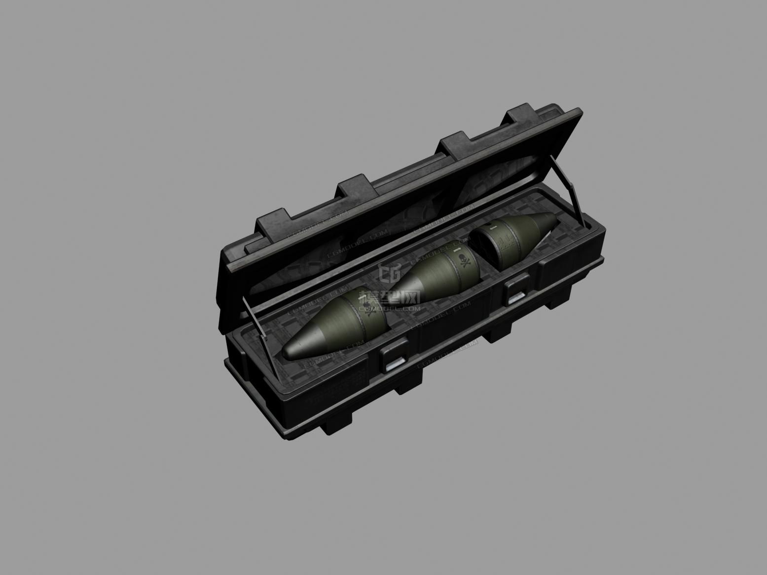 毒气弹-冷兵器-武器-150390-cg模型网