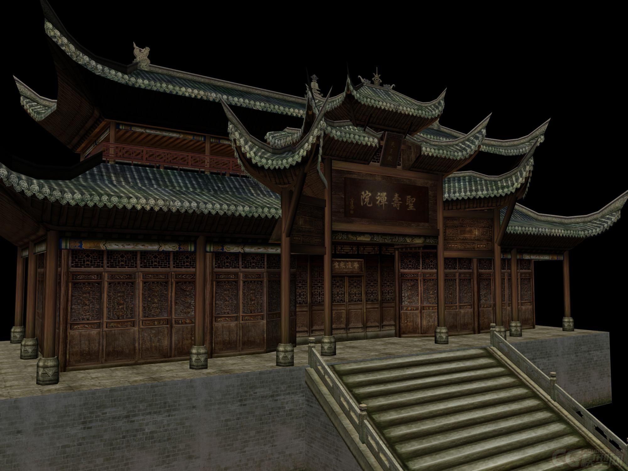 古建大殿