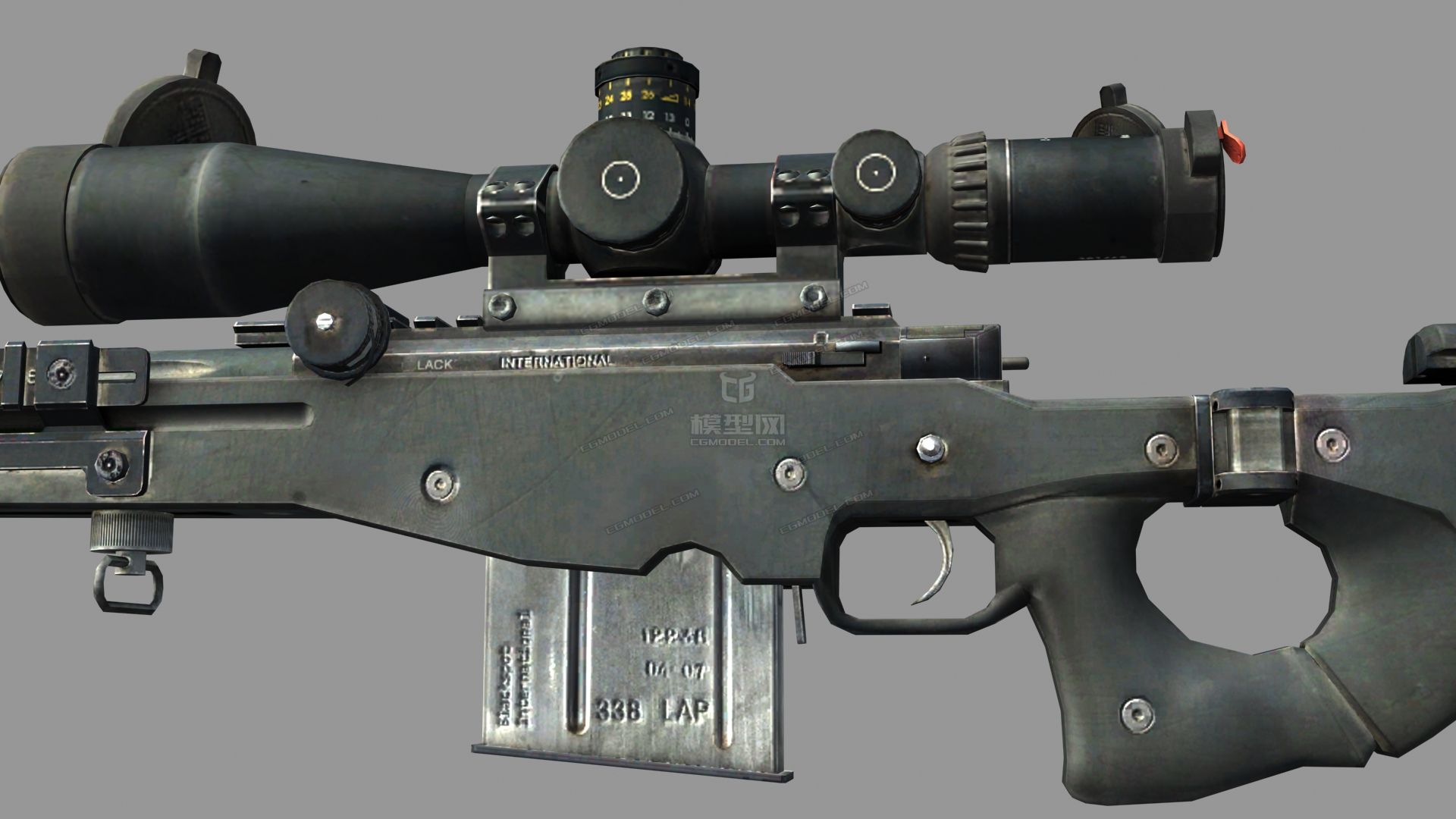 L115A3狙击步枪狙击枪-CG模型网(cg