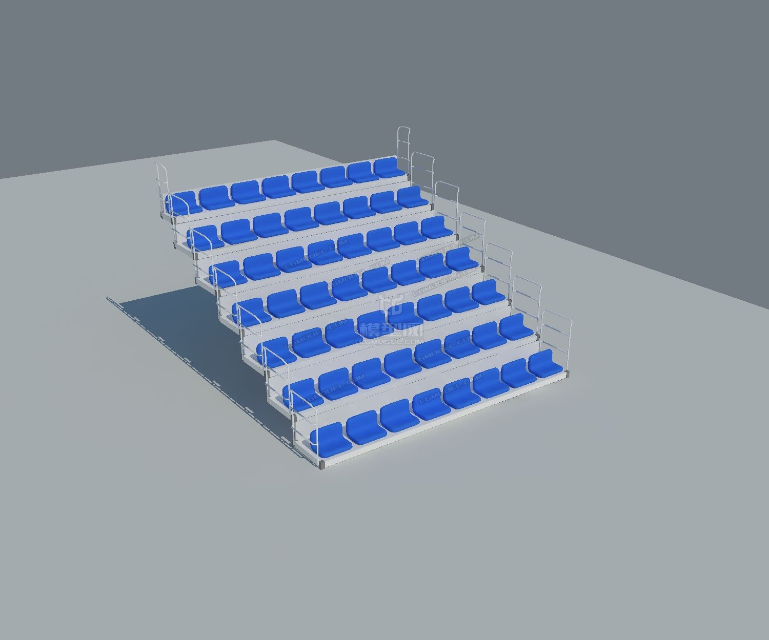 排椅,足球场,剧场,观众席 可折叠排椅-CG模型网