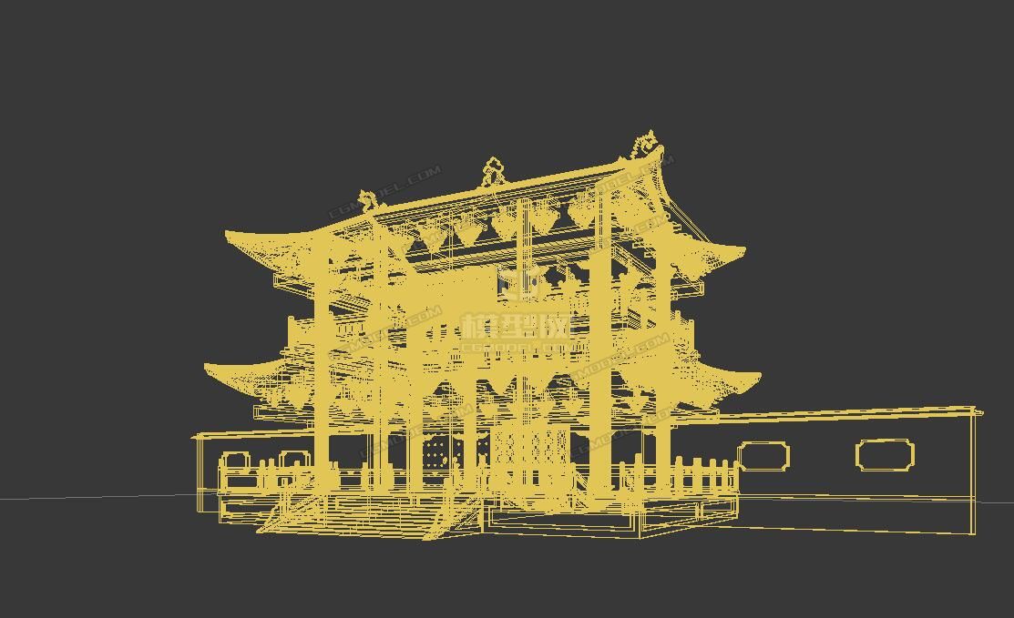 古建山门