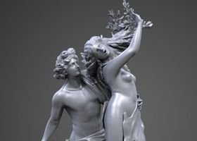 “创意云杯”CG模型网第一届模型大赛 —雕塑