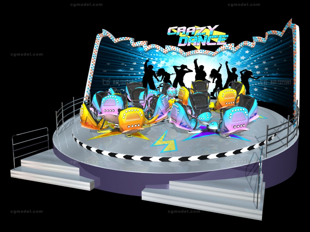 Crazy Dance;疯狂跳舞机;游乐设备;游乐设施;游