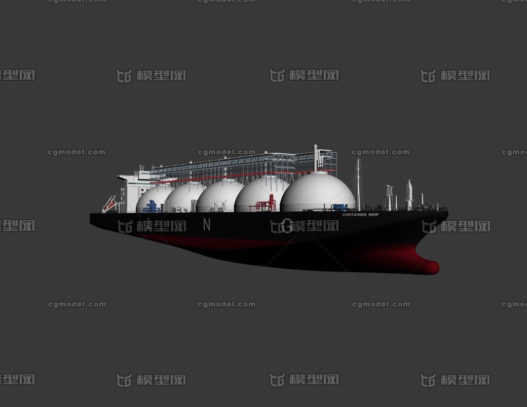 LNG 天然气运输船 石油运输船 货船 油船-CG模