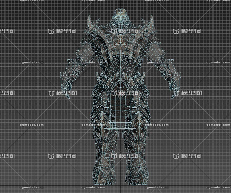 恶魔-骷髅将军 【次世代】 魔幻 骷髅头领 大boss 骷髅王
