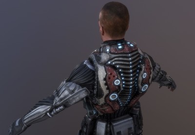 纳米生化特种兵 次世代风格 科幻士兵 改造士兵