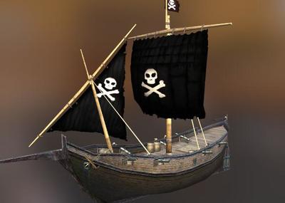 海盗船 加勒比海盗 魔鬼船 战船 帆船模型 木船小舟渔船 小船 大船