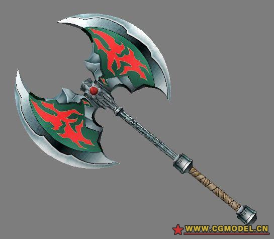 勇者战魔王 弭玛斯的双刃战斧