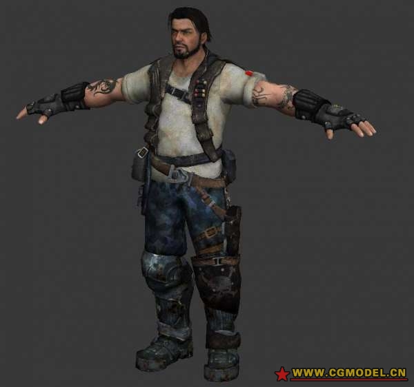 星际争霸2 动画模型 吉姆雷诺raynor