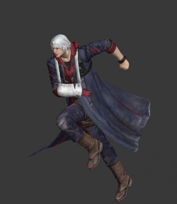 鬼泣4-尼禄-模型+贴图