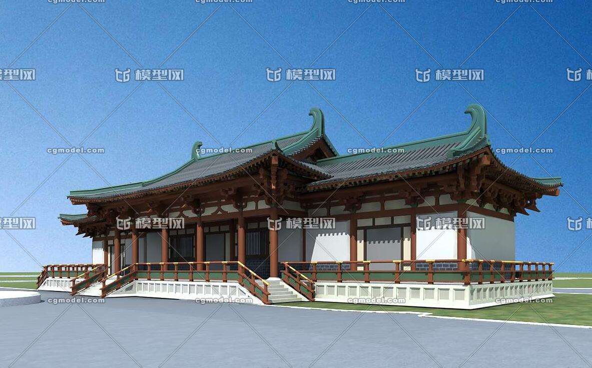 山门 仿古山门 仿古大门 仿古建筑 唐代建筑 唐代大门