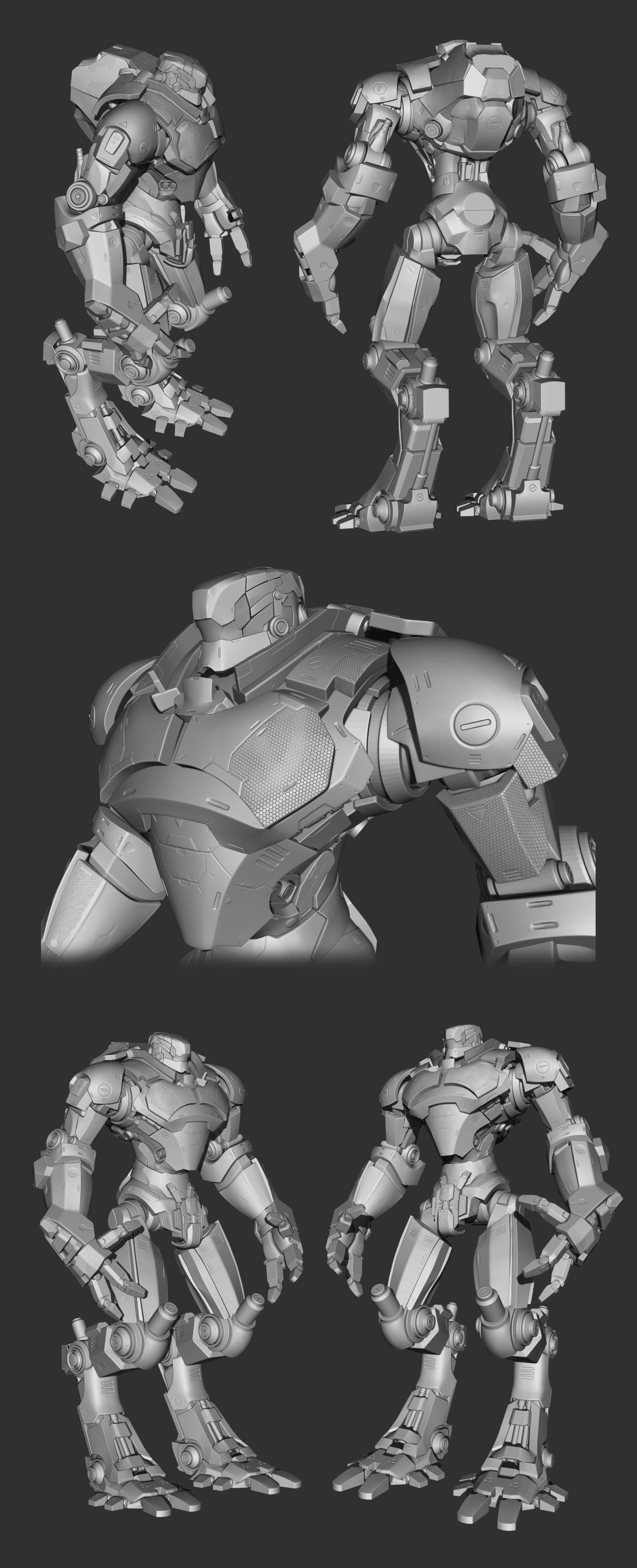 机器人_wujy作品_角色/人物/生物_cg模型网