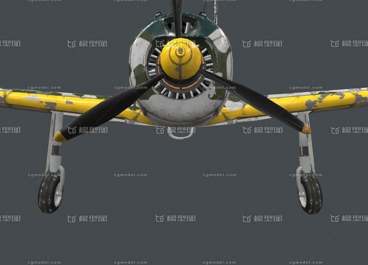 ki43隼式战斗机 三种涂装 二战日本陆_c5银河作品_飞机/航空器军用