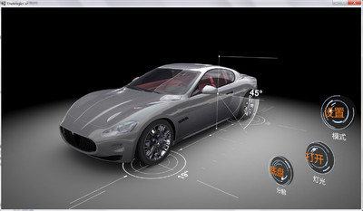汽车车展Unity3D源码 模型PC电脑端EXE程序