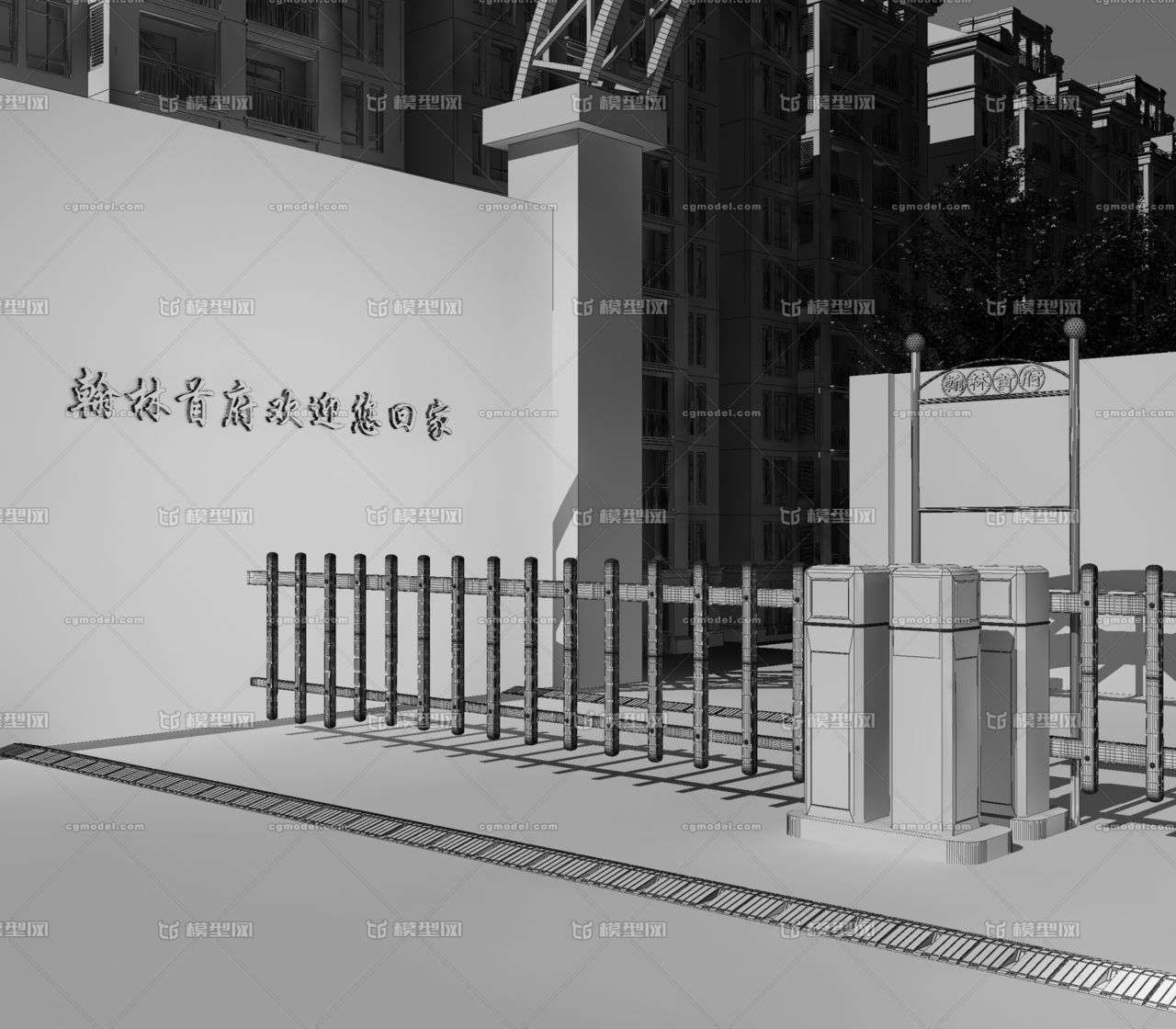 安徽小区门禁道闸设计 小区门禁道闸机安装