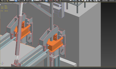 爬模 一块 展示动画 文件 施工MAX模型 土建 部