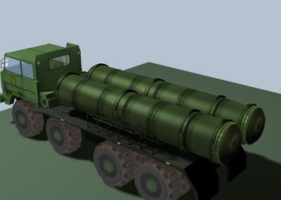 军用大卡车重型运输核弹汽车导弹车核弹